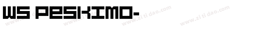 WS Peskimo字体转换